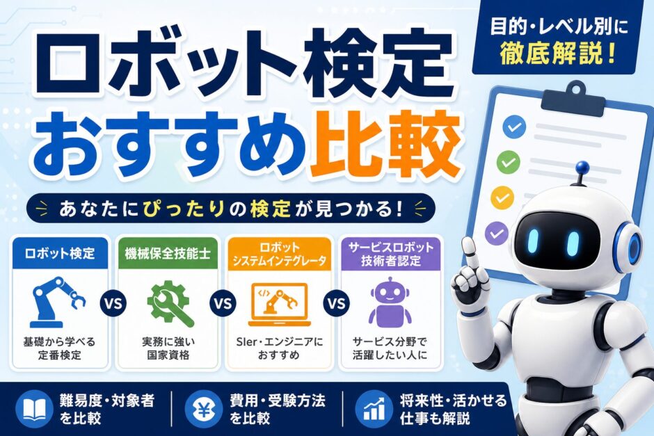 ロボット検定比較