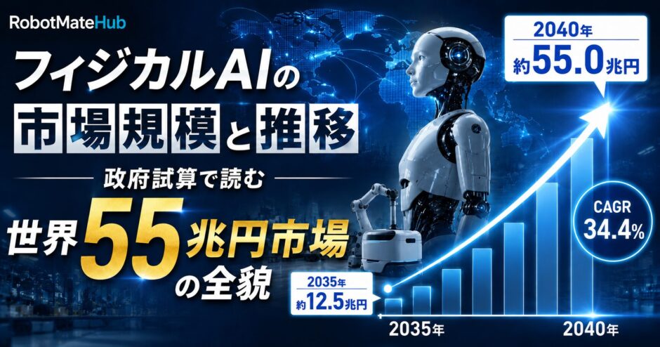 フィジカルAIの市場規模と推移