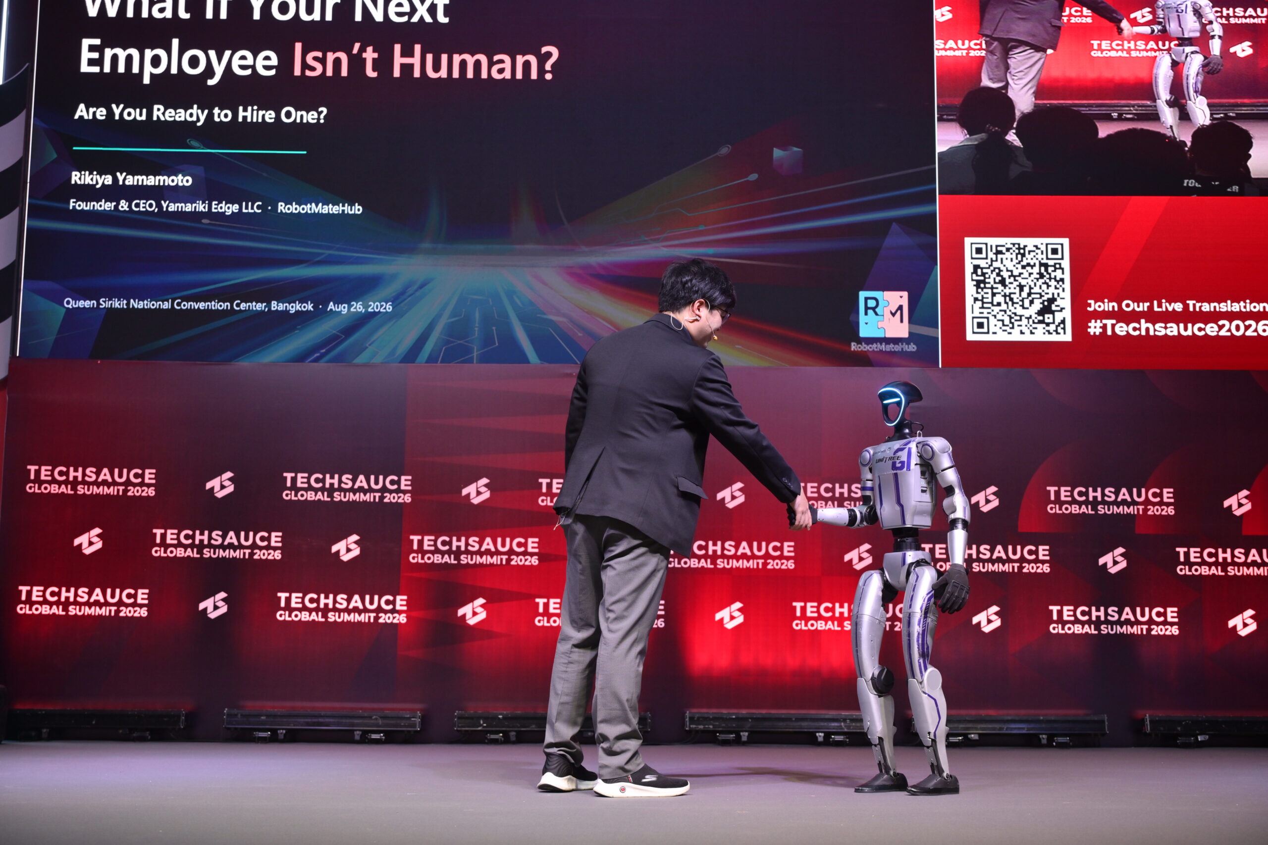 Techsauce Global Summit 2026 会場の様子(1)